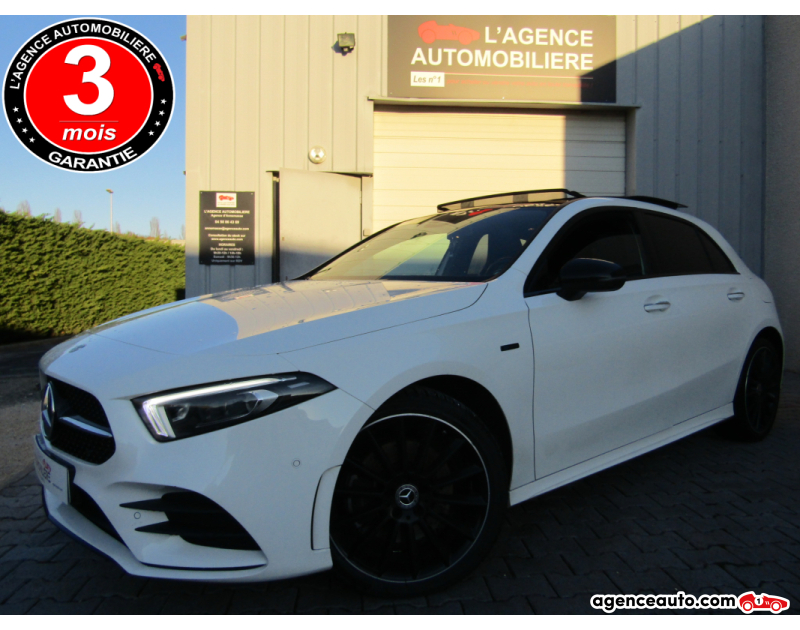 Achat voiture occasion, Auto occasion pas cher | Agence Auto Mercedes Classe A 250 EQ DRIVE 218cv AMG LINE Blanc Année 2020 Automatique Hybride